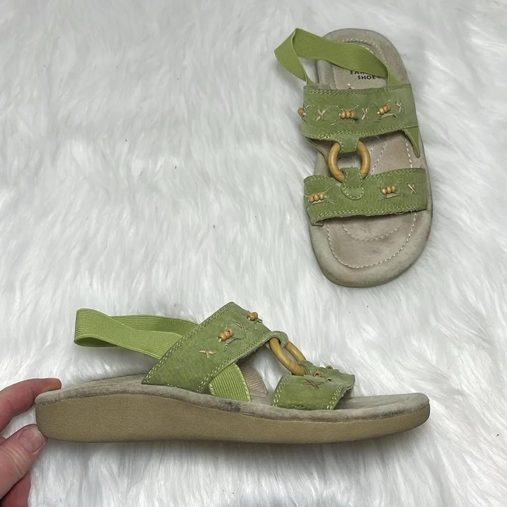 Earth Shoe Bradley Gelron Comfort Sandals Sz 8‎